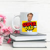 Mug Marrant Super Dad, Photo visage à télécharger