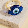 Bague Œil Porte-Bonheur : Un Cadeau Évoquant Protection et Élégance