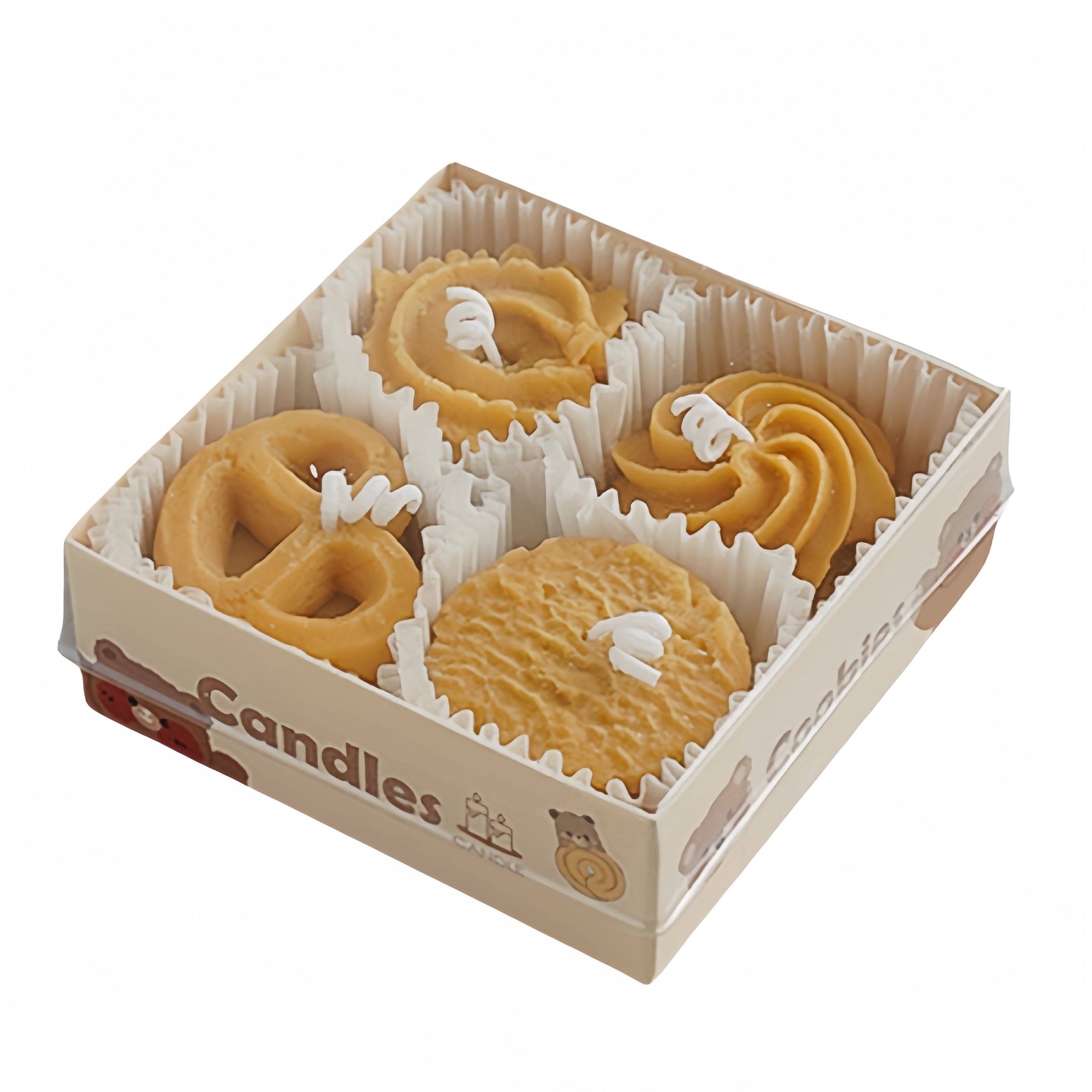 Bougies artisanales parfumées Biscuits aromatique