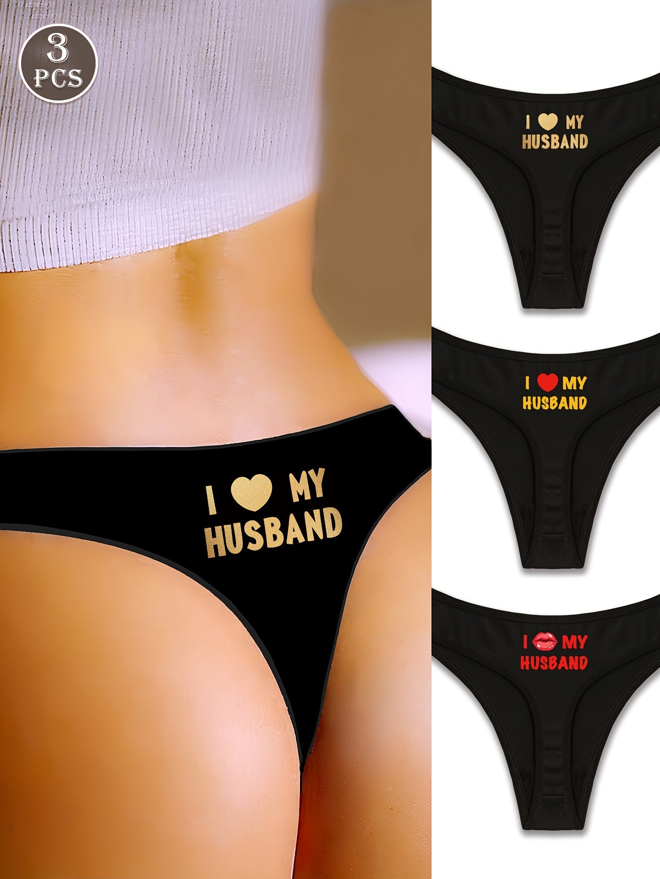 3 Strings Imprimées : Lingerie Sexy et Amusante à Offrir pour Toutes les Occasions
