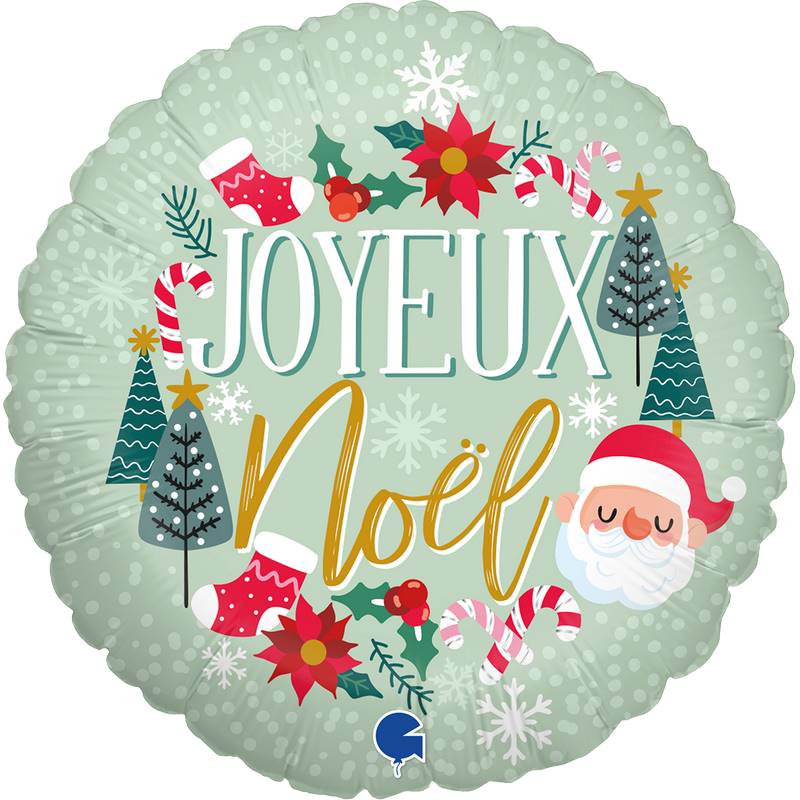 Ballon "Joyeux Noël" – Une Décoration Festive et Originale