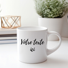 Mug à personnaliser texte sur les 2 faces