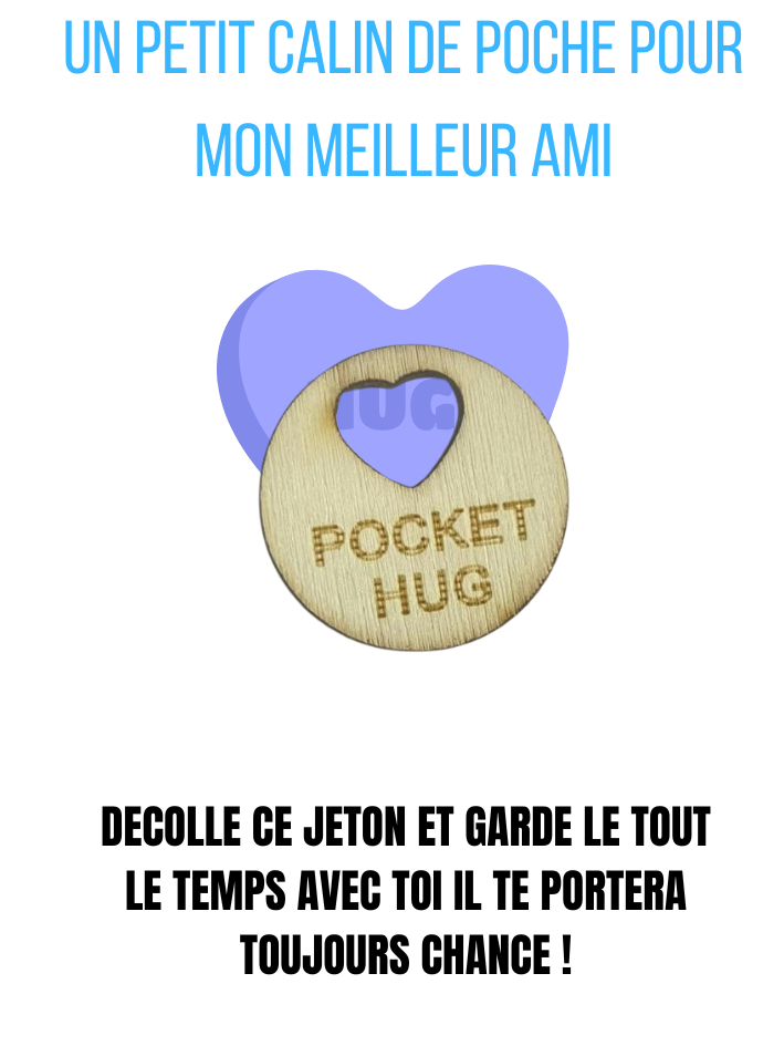 Porte-Bonheur de Poche "Pocket Hug"