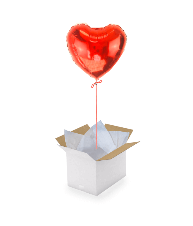 Ballon Coeur Rouge